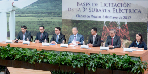 México presenta las Bases de Licitación de la Tercera Subasta Eléctrica