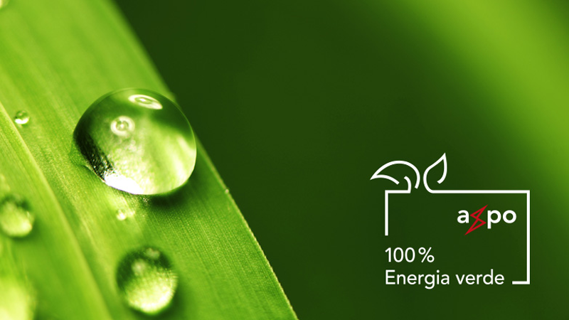 Certificado de energía de origen 100% renovable.