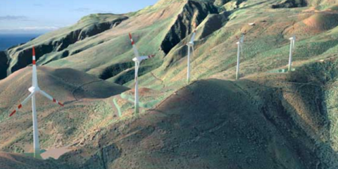 El Hierro se autoabastece durante cuatro días seguidos con energía eólica e hidráulica