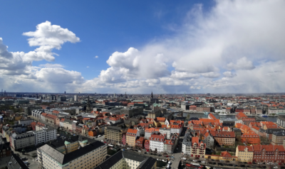Panorámica de la ciudad de Copenhague