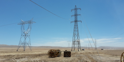 Con la culminación de este proyecto se fortalece el sistema eléctrico del sur del país.