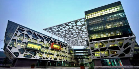 Cubierta solar fotovoltaica en el nuevo centro logístico de la compañía Alibaba