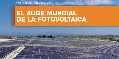 Auge mundial del sector fotovoltaico con lento crecimiento en España, según el Informe Anual de UNEF