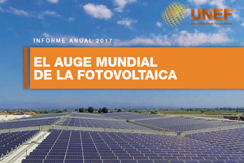 Informe Anual 2017 sector fotovoltaico UNEF