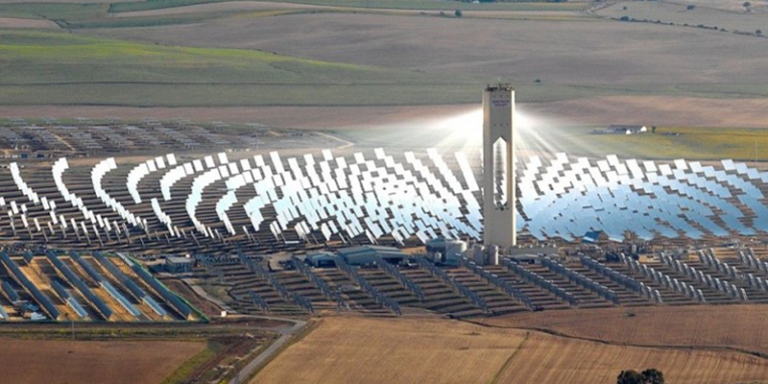 Parque termosolar.