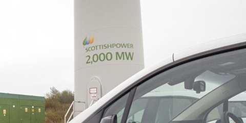 Iberdrola supera los 2.000 megavatios de Energía Eólica en Reino Unido