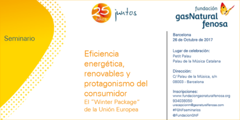 Un seminario aborda el protagonismo de consumidor en la estrategia energética europea