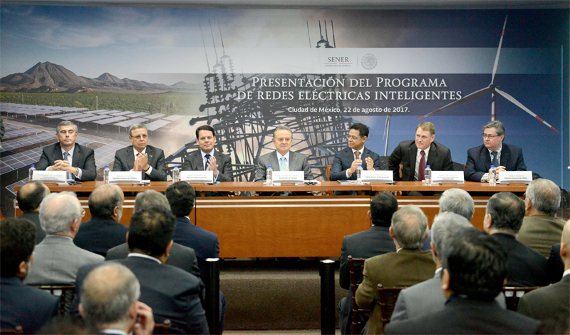 Presentación del Programa de Redes Eléctricas Inteligentes de México. 