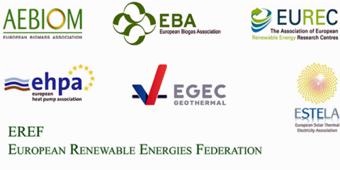 Asociaciones europeas de Energías Renovables firman una declaración para la Unión de la Energía