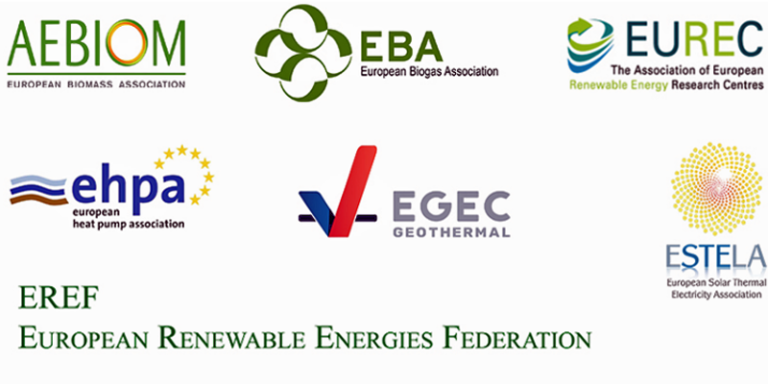 Asociaciones europeas de energías renovables
