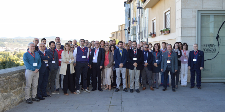Los socios de nueve países que conforman el proyecto europeo Startdust, elegido en la convocatoria Ciudades y Comunidades Inteligentes, se reunieron en Pamplona.