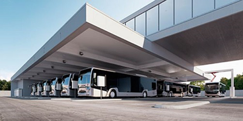 ABB presenta su solución de carga inteligente para cocheras de autobuses