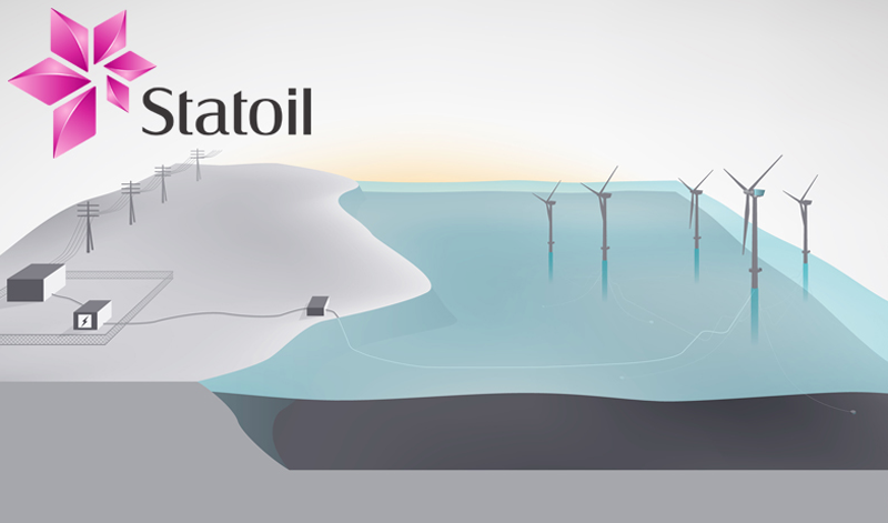 Statoil ha adjudicado a Yourico el sistema de baterías de almacenamiento de la planta fotovoltaica offshore Hywind Scotland.