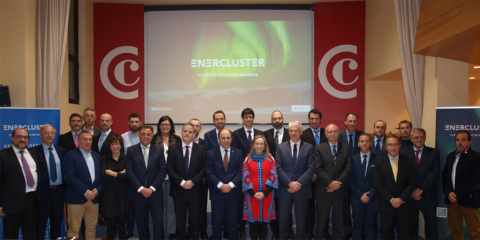 Enercluster comienza su andadura para fortalecer el sector eólico en Navarra
