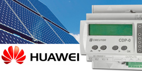 Controlador Dinámico de Potencia de Circutor, ahora compatible con inversores Huawei