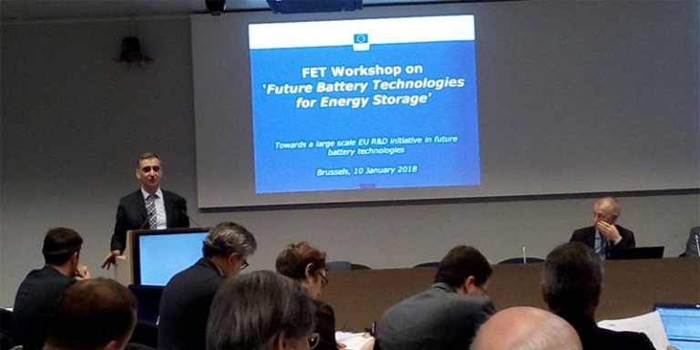 taller de la CE sobre tecnologías de baterías para almacenamiento de energía.