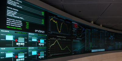 Centro de control en Endesa.