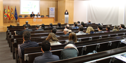 Huesca acoge una de las jornadas de la ‘Caravana del Hidrógeno’ dentro del Proyecto Vueltah