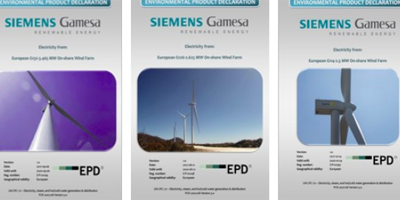 Tecnalia verifica la Declaración Ambiental de Producto de aerogeneradores de Siemens-Gamesa, concretamente sobre tres de sus turbinas, a lo largo de 2017.