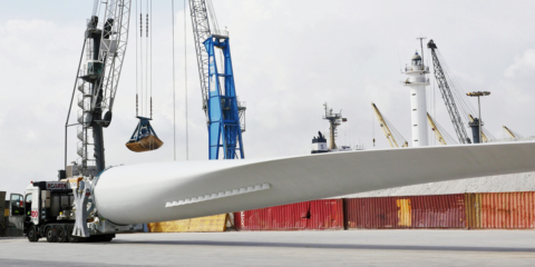 GE instala una turbina offshore de 150-6MW en el parque eólico de Merkur en Alemania