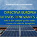 Directiva Europea – Objetivos Renovables 2030