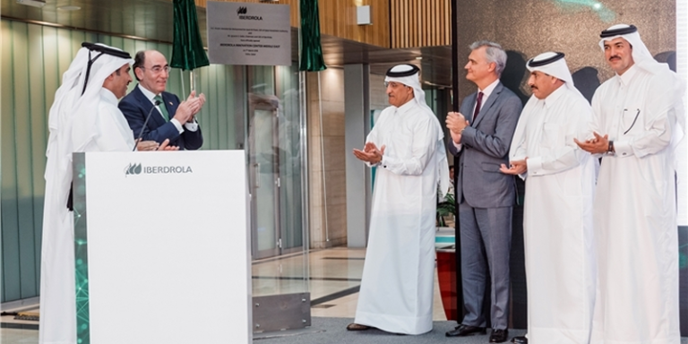 Inauguración del centro de I+D+i 'Iberdrola Innovation Middle East Center' en Doha (Catar), que desarrollará productos y servicios centrados en la digitalización del sistema energético.