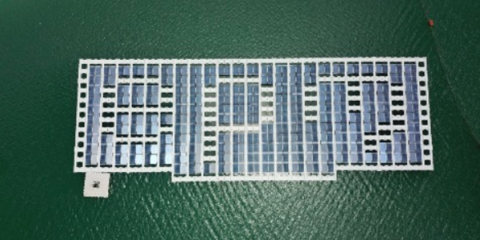 Instalan un parque solar flotante en Colombia con el que esperan obtener hasta un 15% más de energía que en tierra