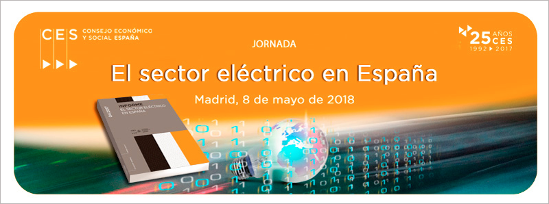 La Jornada 'El sector eléctrico en España' tendrá lugar en Madrid este martes 8 de mayo.