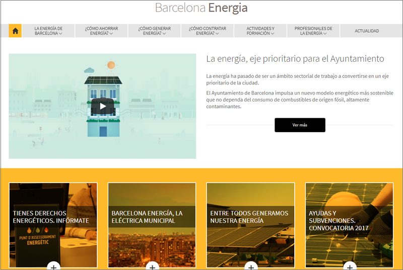 Web Energía Barcelona