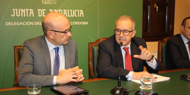 Presentación del plan de inversión de Endesa en la mejora de la red eléctrica en la provincia de Córdoba, que supondrá un inversión de casi 73 millones de euros.