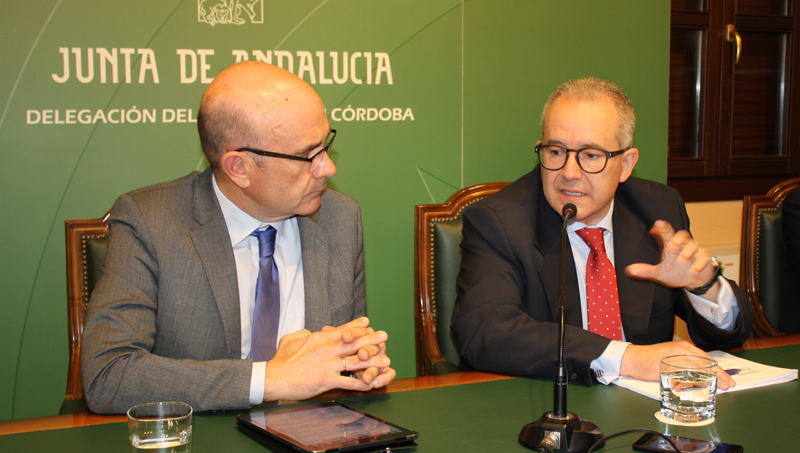 Presentación del plan de inversión de Endesa en la mejora de la red eléctrica en la provincia de Córdoba, que supondrá un inversión de casi 73 millones de euros.