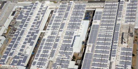 Los 53.000 paneles fotovoltaicos de la planta de Seat en Martorell generan 112 millones de kWh en cinco años