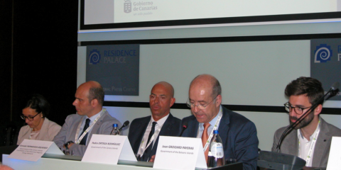 Canarias defiende en Bruselas medidas para acelerar el desarrollo de renovables en las RUP