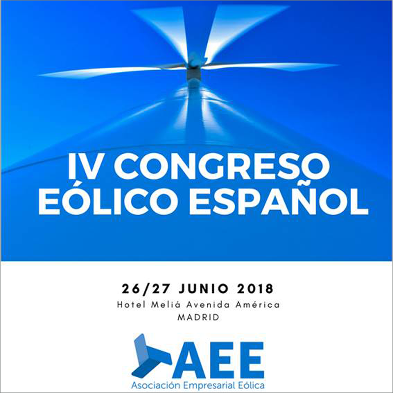Cartel Logo IV Congreso Eólico Español 