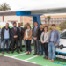 Una marquesina fotovoltaica genera la energía de dos puntos de recarga instalados en La Laguna