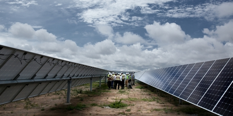 Planta fotovoltaica promovida por Iberdrola en México,
