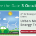 Barcelona acogerá la jornada ‘Urban Mobility for Energy’ sobre sistemas sostenibles de energía y movilidad eléctrica