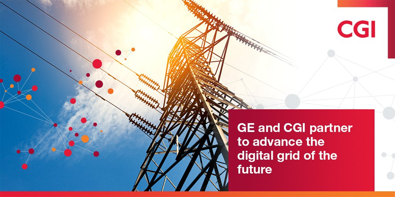 Alianza entre General Electric y CGI. Digitalización redes eléctricas. 