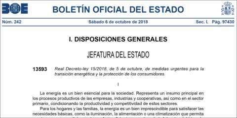 El Gobierno aprueba medidas urgentes para impulsar la transición energética y elimina el «impuesto al sol»