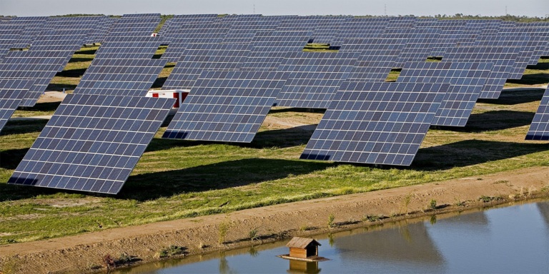Parque fotovoltaico de Acciona en Portugal.