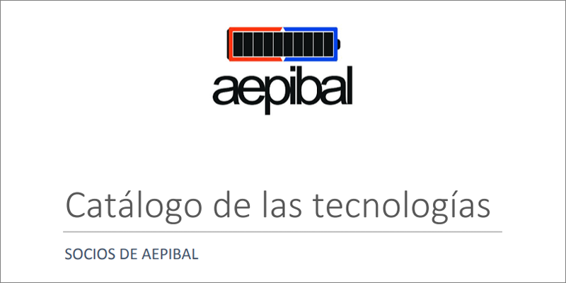 Fragmento de la portada del catálogo de las tecnologías de Aepibal. 