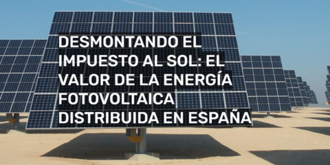 Greenpeace cuantifica el valor del autoconsumo en hogares y pymes españoles en 1.770 millones de euros