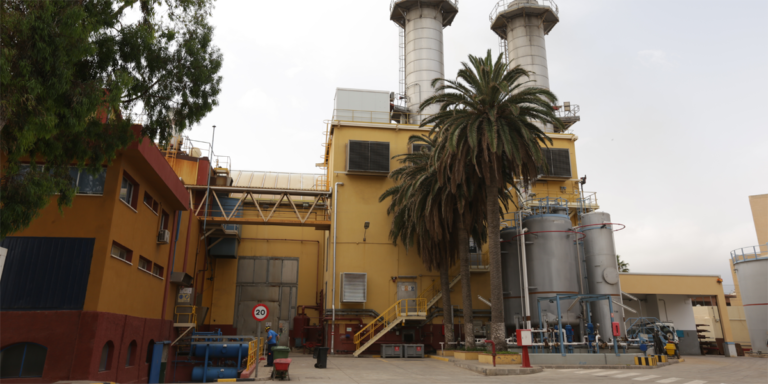 Central térmica de Endesa en Melilla donde se va a desarrollar la solución de almacenamiento energético con baterías de vehículo eléctrico de segunda vida.