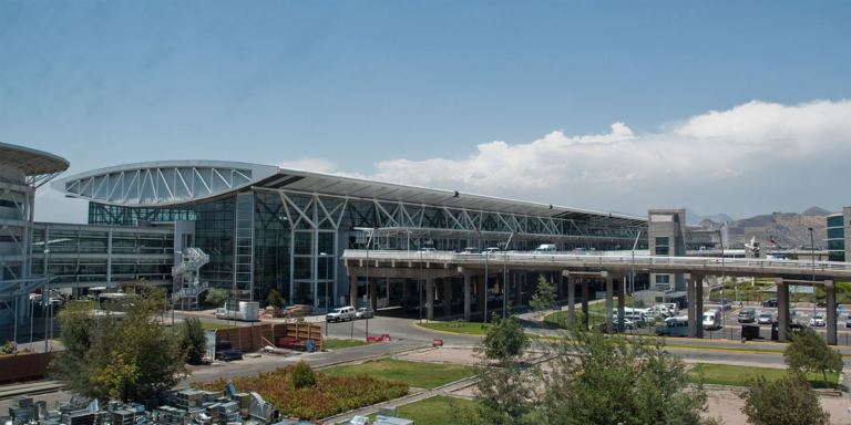 Aeropuerto Santiago de Chile.