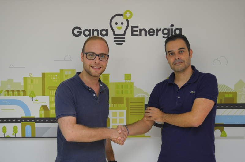 Hugo Mestre de WallboxOK y Ricardo Margalejo de Gana Energía