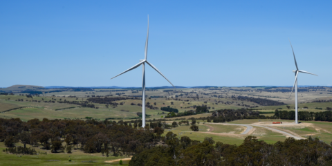 Naturgy inaugura en Australia el parque eólico Crookwell II, con una potencia de 91 MW