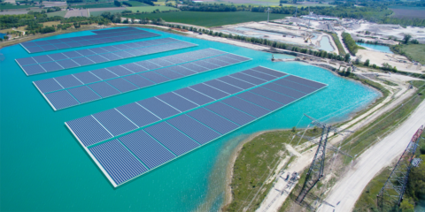 Trina Solar suministra 17 MW de módulos para una de las plantas fotovoltaicas flotantes más grandes de Europa