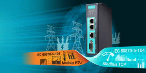 Nuevas puertas de enlace de protocolo Modbus/IEC 101 a IEC 104 para actualizar las redes eléctricas