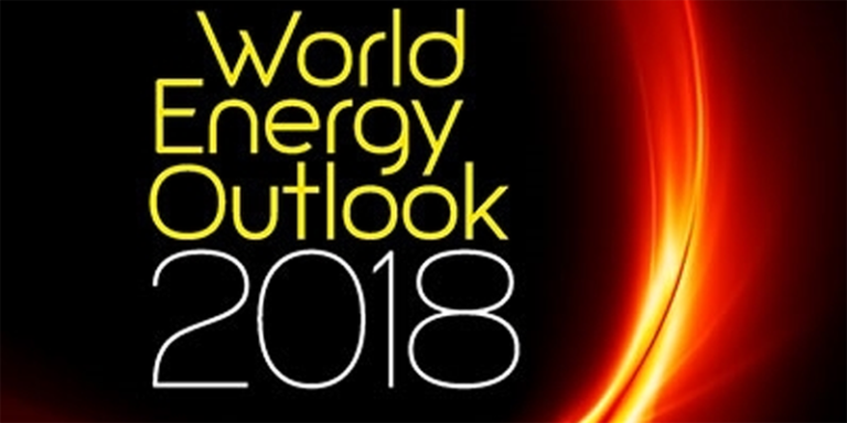 Portada del World Energy Outlook 2018 de IEA.