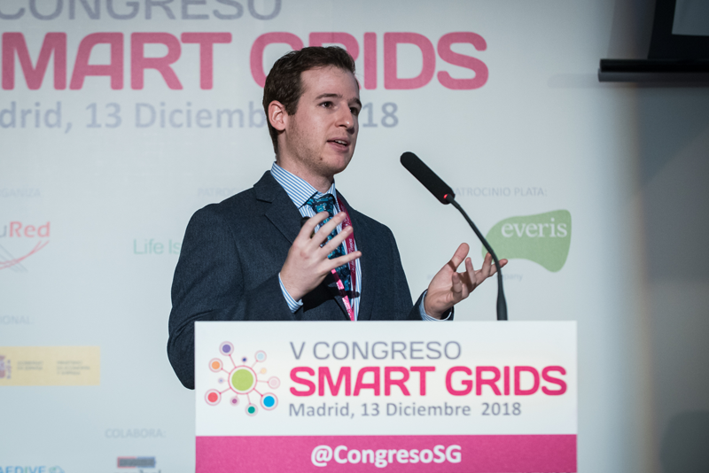 Adolfo Gastalver en el V Congreso Smart Grids